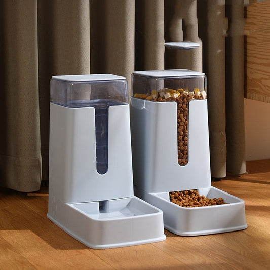Double Bowl Automatic Feeder Waterer