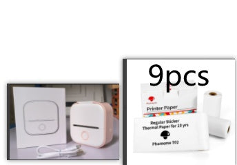 Portable Mini Thermal Label Printer Home Photo Printer Student Wrong Question Printer Bluetooth-compatible