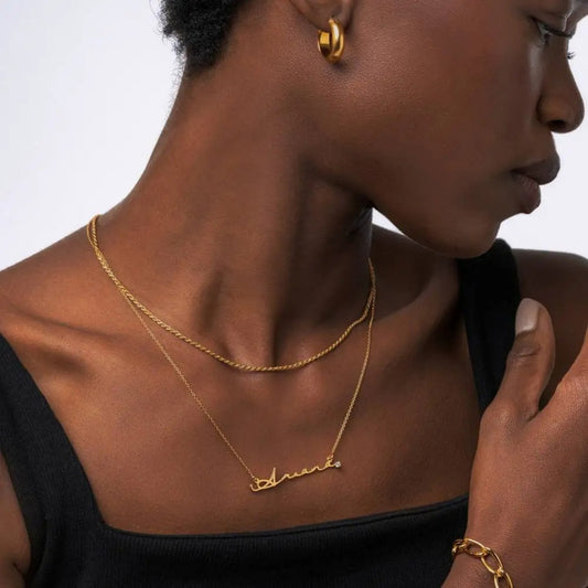 Stainless Steel Personalized Name Necklace