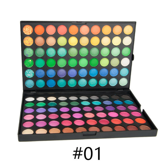 120 color eye shadow make up set