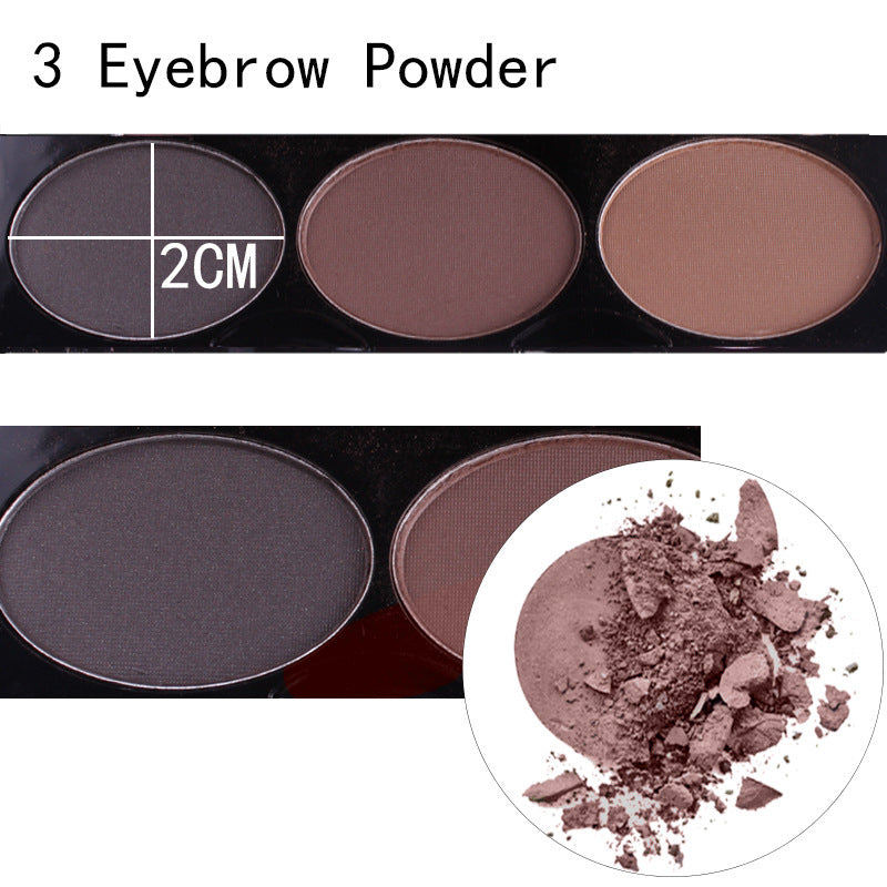 Eyeshadow blush eyebrow makeup kit