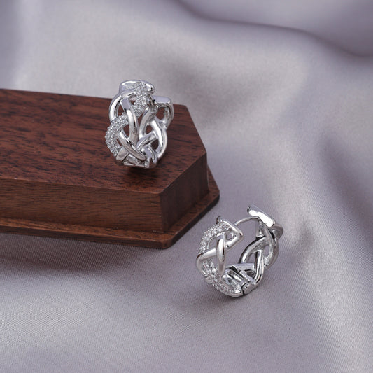 Micro Zircon Stud Earrings