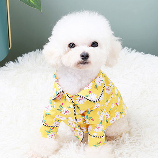 Incense Style Fighting Dog Pajamas