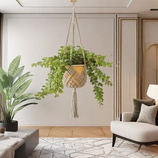 Household Minimalist Gardening Woven Flower Pot