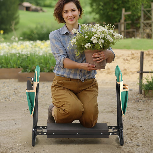 Garden Kneeler And Seat EVA Pad Folding