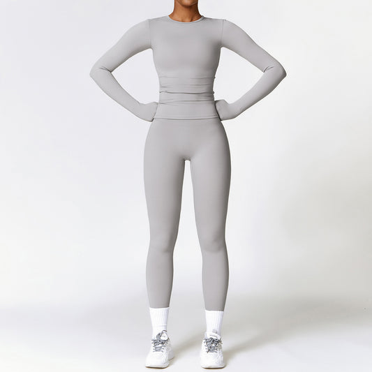 Tight-fitting Brushed Yoga Suit