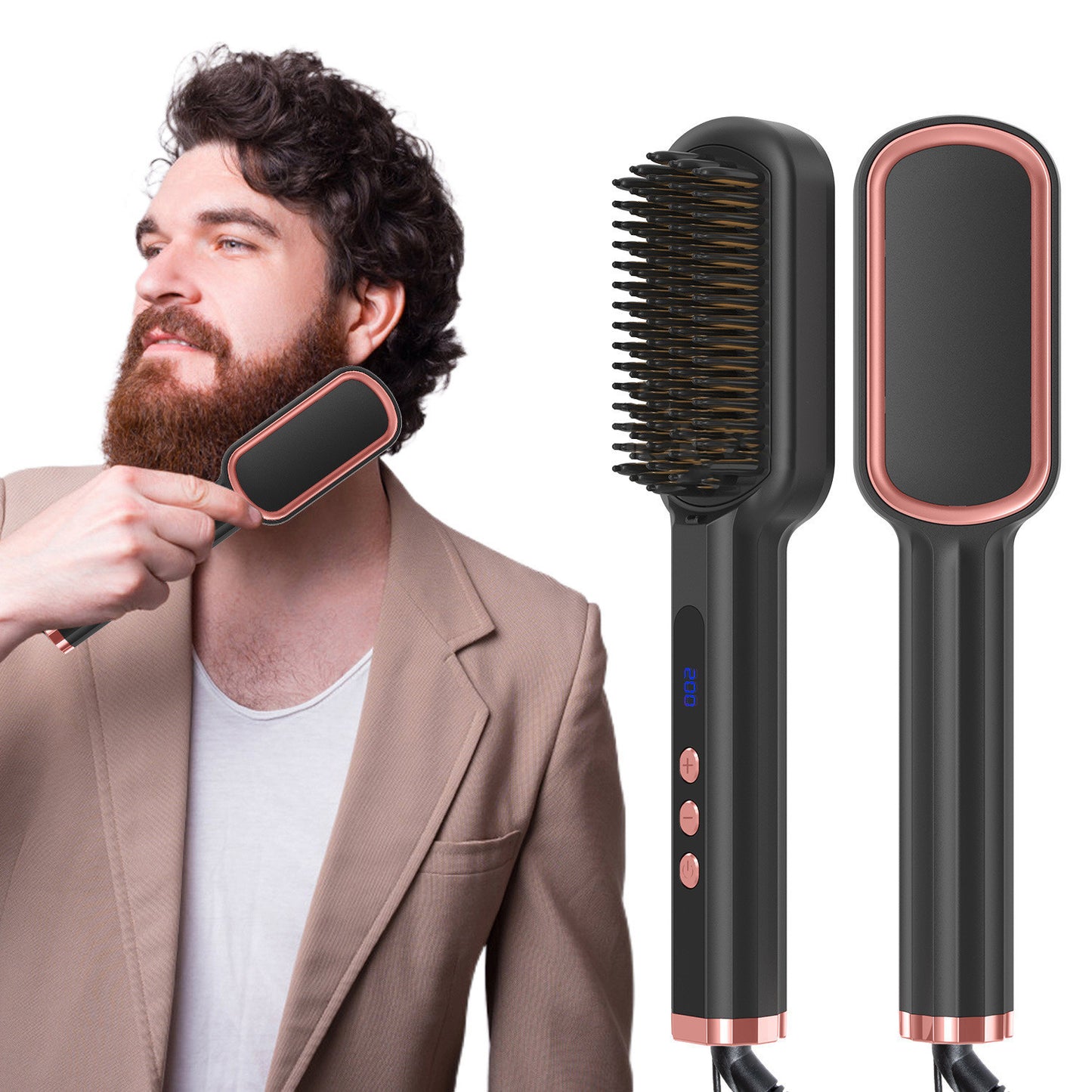 Heating Electric Iron Hair Straightener