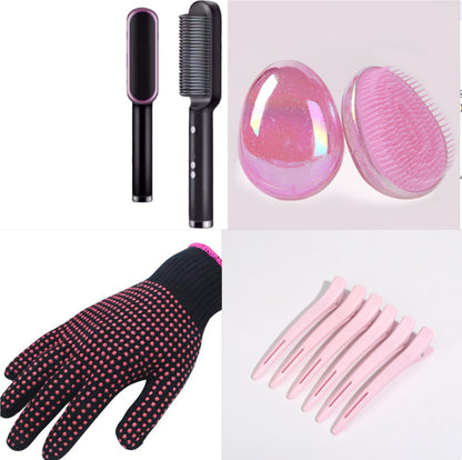 Electric Heating Hair Straightening Comb