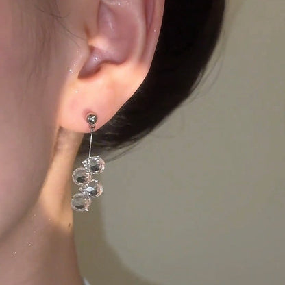 Silver Needle Earrings