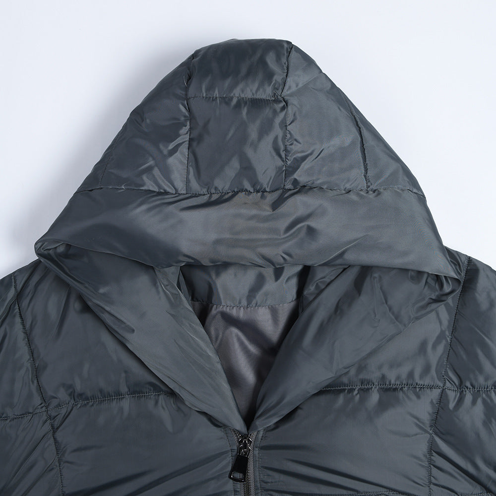 Loose Casual Zipper Cotton-padded Cloth