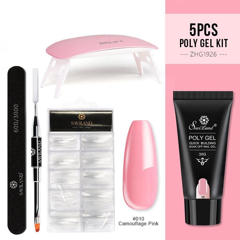 Crystal Gel Nail Set