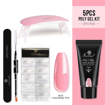 Crystal Gel Nail Set