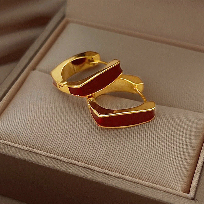 Double-sided Oil Ear Clip Simple