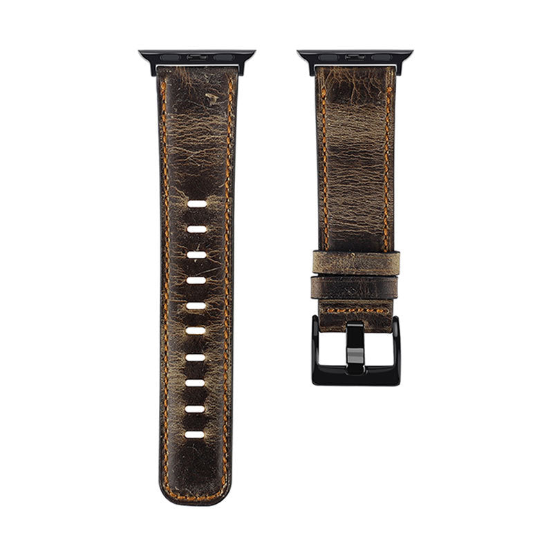Leather wrist strap