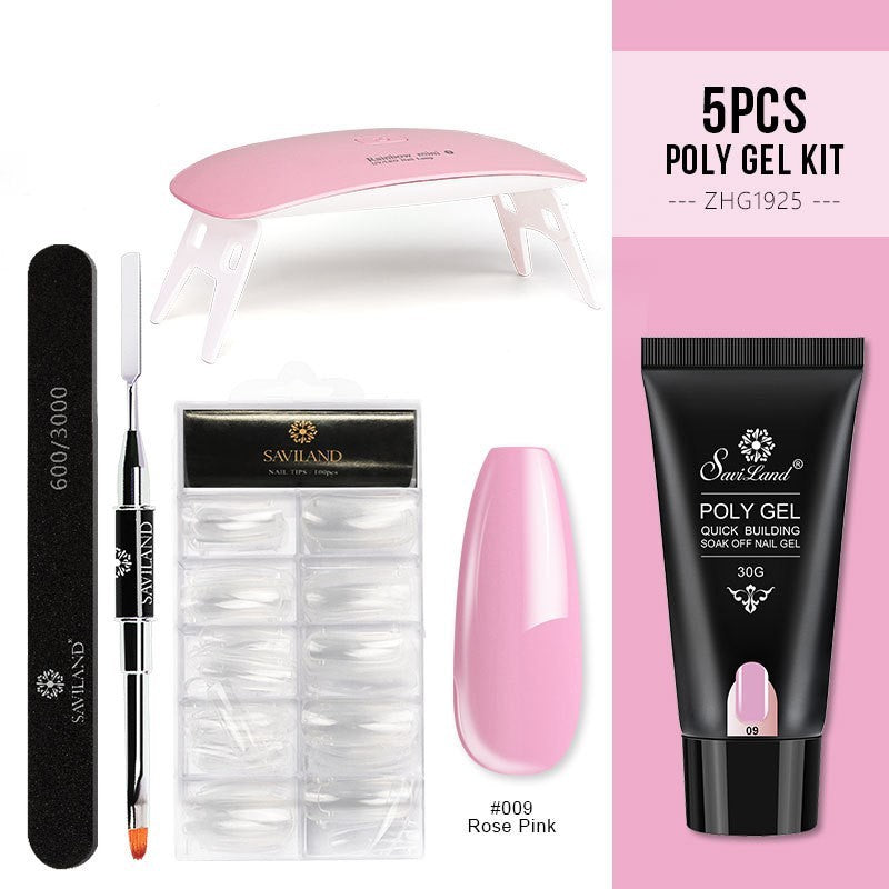 Crystal Gel Nail Set