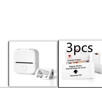 Portable Mini Thermal Label Printer Home Photo Printer Student Wrong Question Printer Bluetooth-compatible