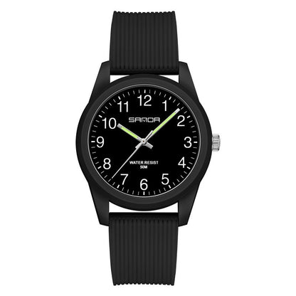 Quartz Waterproof Simple And Versatile Watch