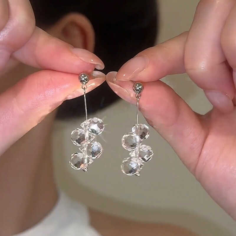 Silver Needle Earrings