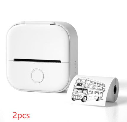 Portable Mini Thermal Label Printer Home Photo Printer Student Wrong Question Printer Bluetooth-compatible