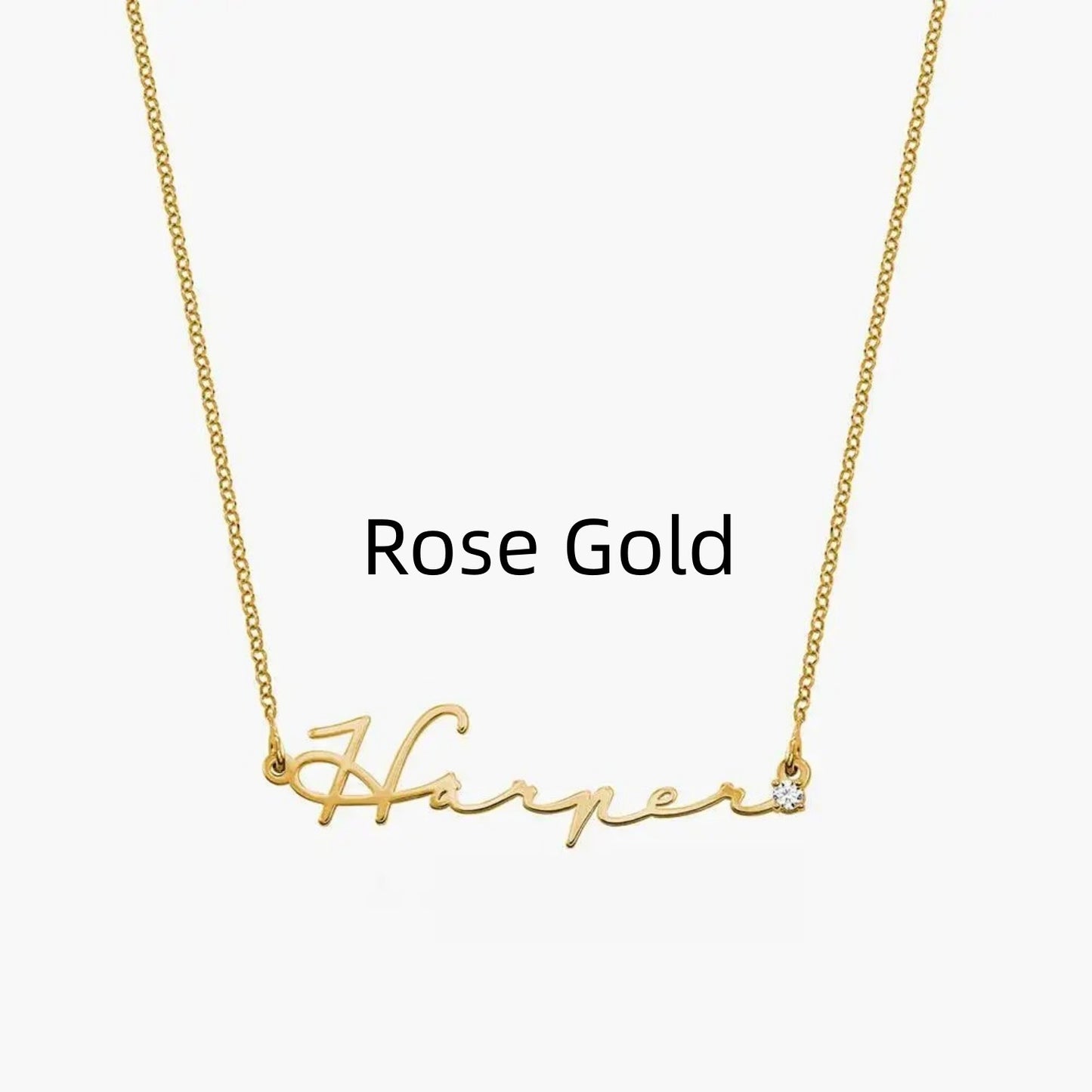 Stainless Steel Personalized Name Necklace