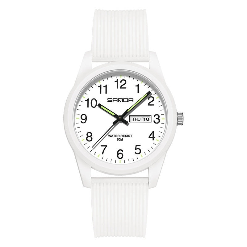 Quartz Waterproof Simple And Versatile Watch