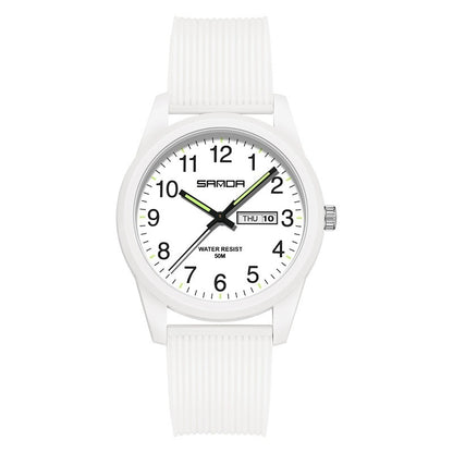 Quartz Waterproof Simple And Versatile Watch