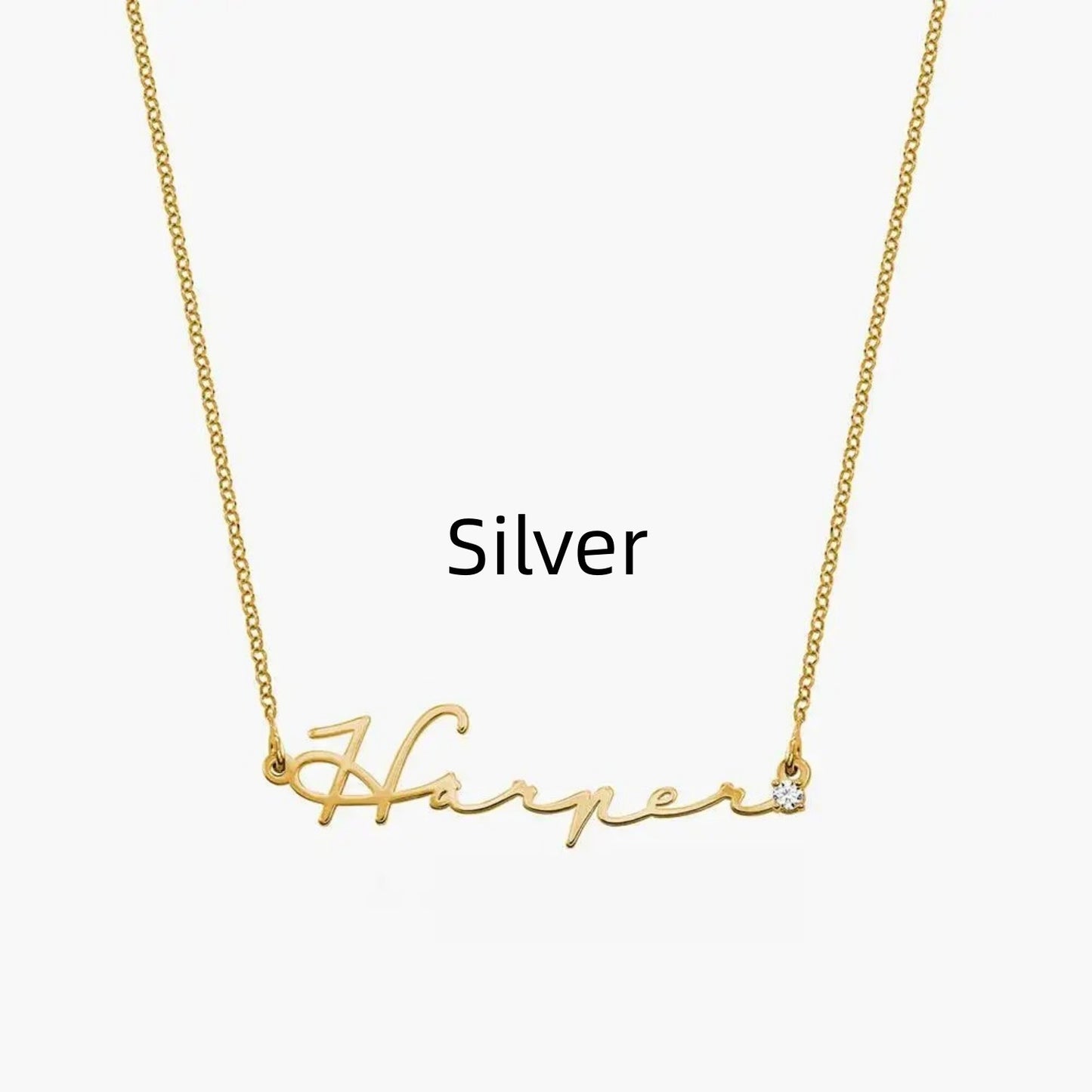 Stainless Steel Personalized Name Necklace