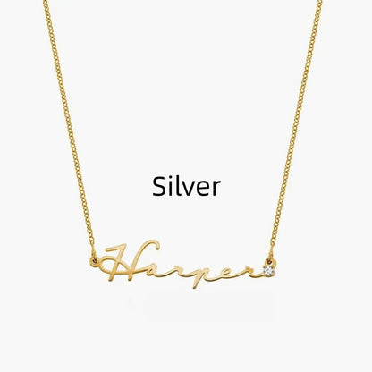 Stainless Steel Personalized Name Necklace