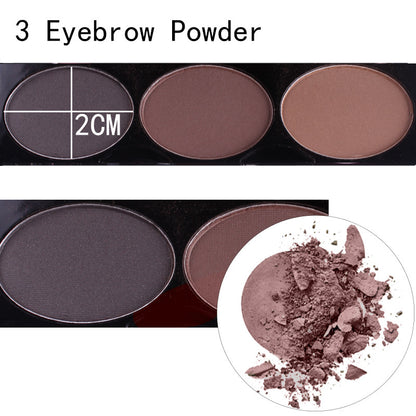 Eyeshadow blush eyebrow makeup kit