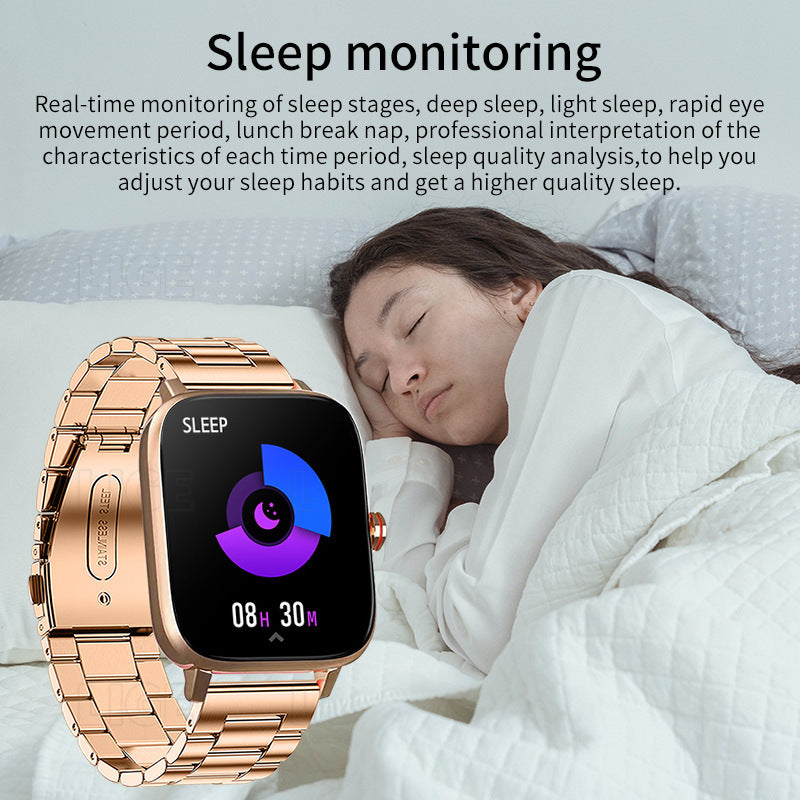 Smart Sports Watch Sleep Health Monitoring