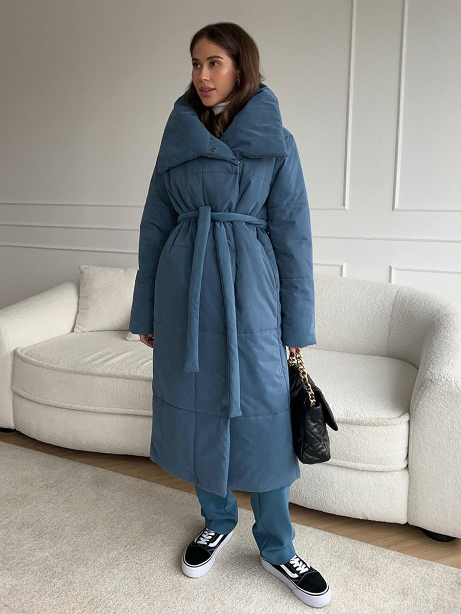 Fashion Large Lapel Long Coat