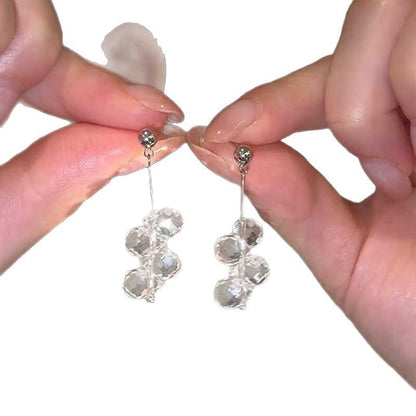 Silver Needle Earrings