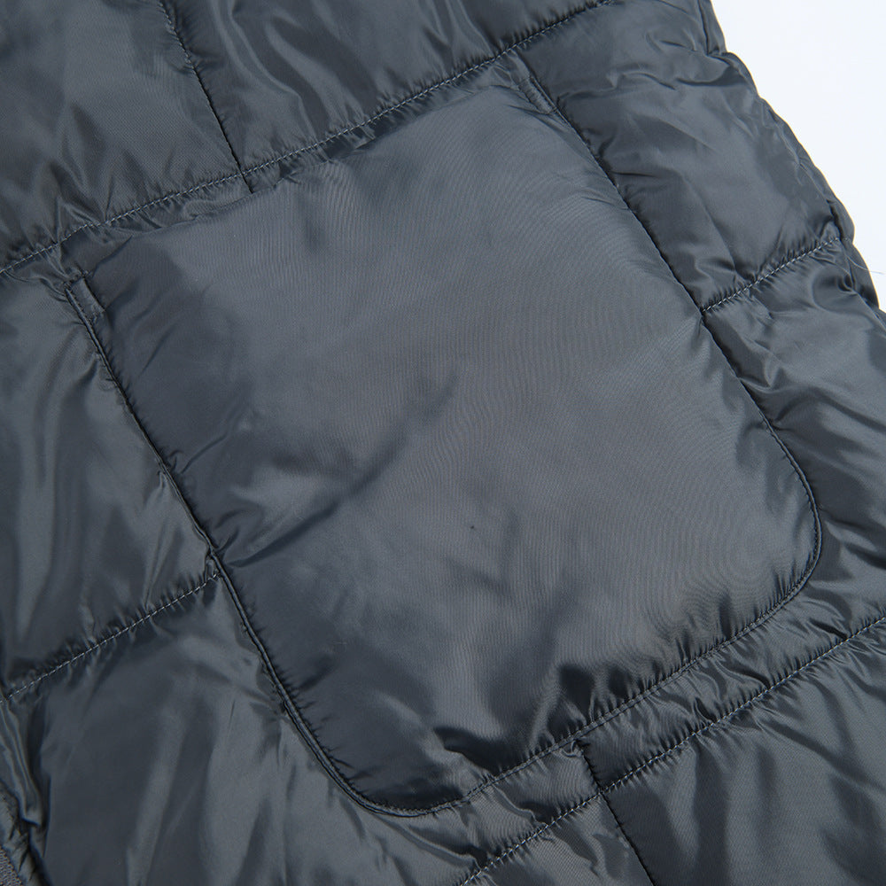 Loose Casual Zipper Cotton-padded Cloth