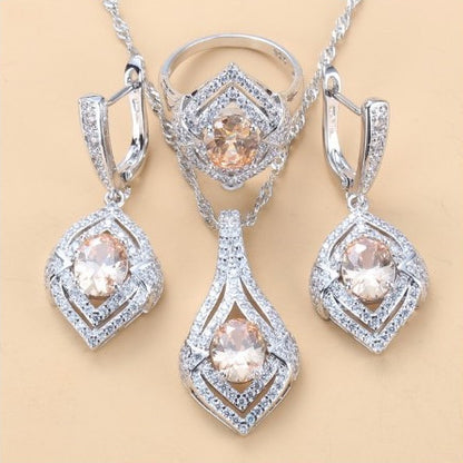 Pendant Earrings Necklace