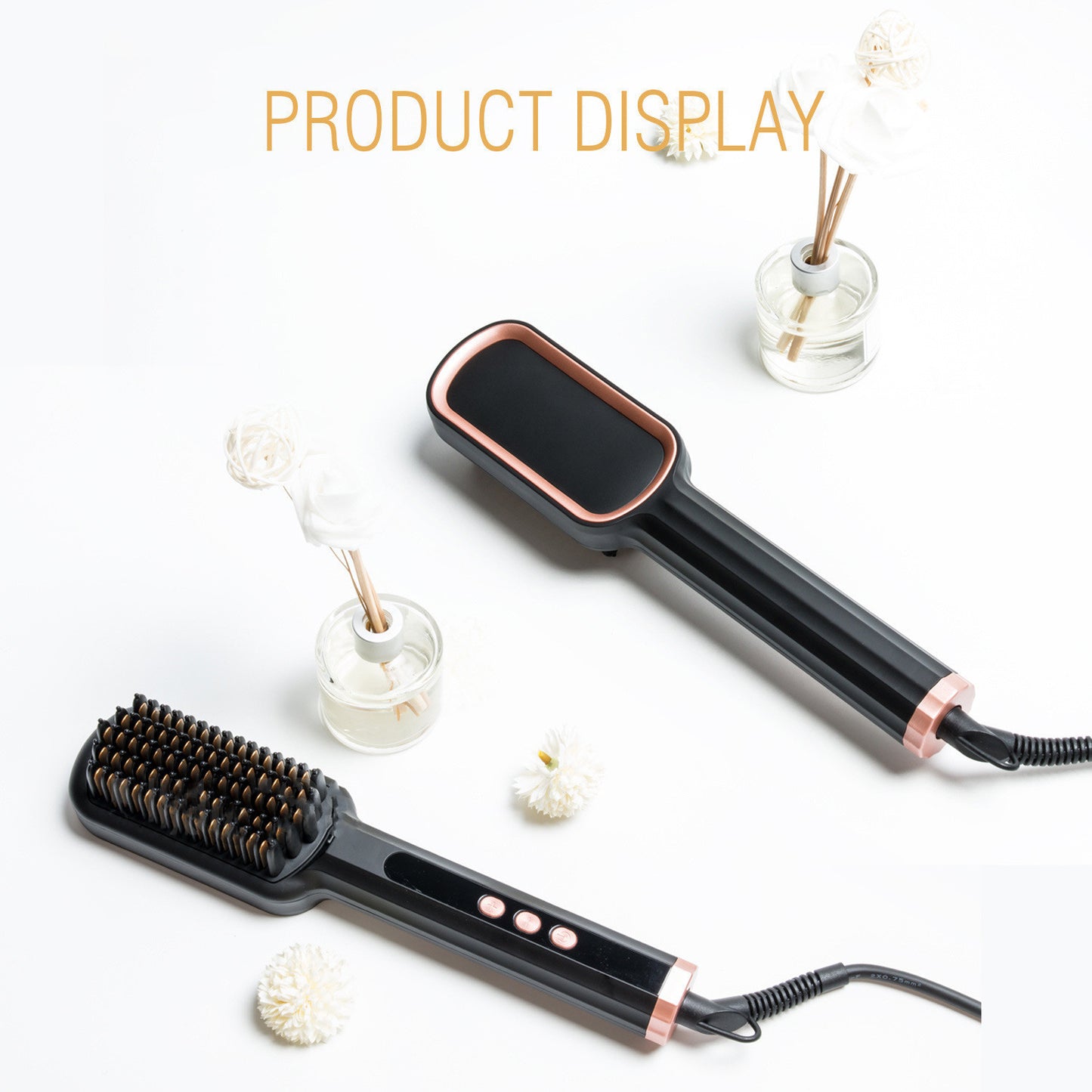 Heating Electric Iron Hair Straightener