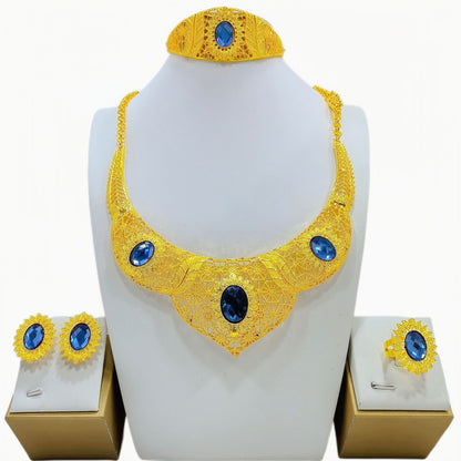 Women's Fashionable Golden New Jewelry Set