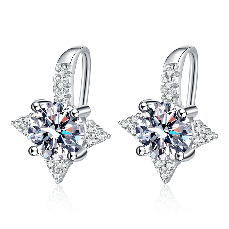 Female Light Luxury Star Earrings