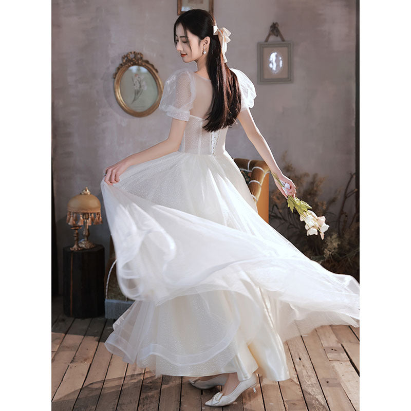 Women's Fairy Puff Sleeve Dress