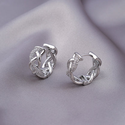 Micro Zircon Stud Earrings