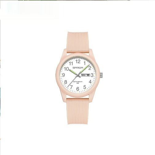 Quartz Waterproof Simple And Versatile Watch
