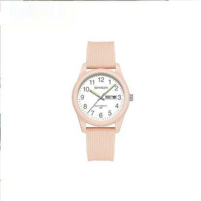 Quartz Waterproof Simple And Versatile Watch