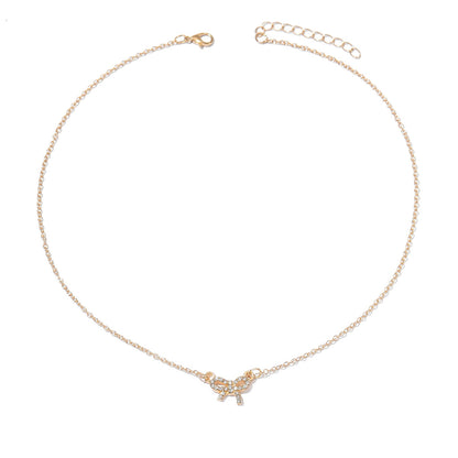 Fashion Bow Necklace Women's