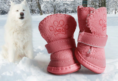 Lambskin Snow Shoes Cotton