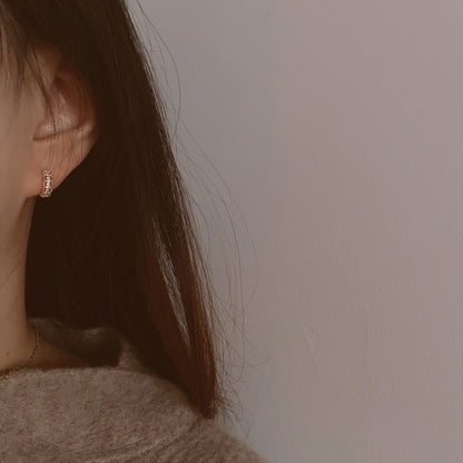 Gold Lace Earrings