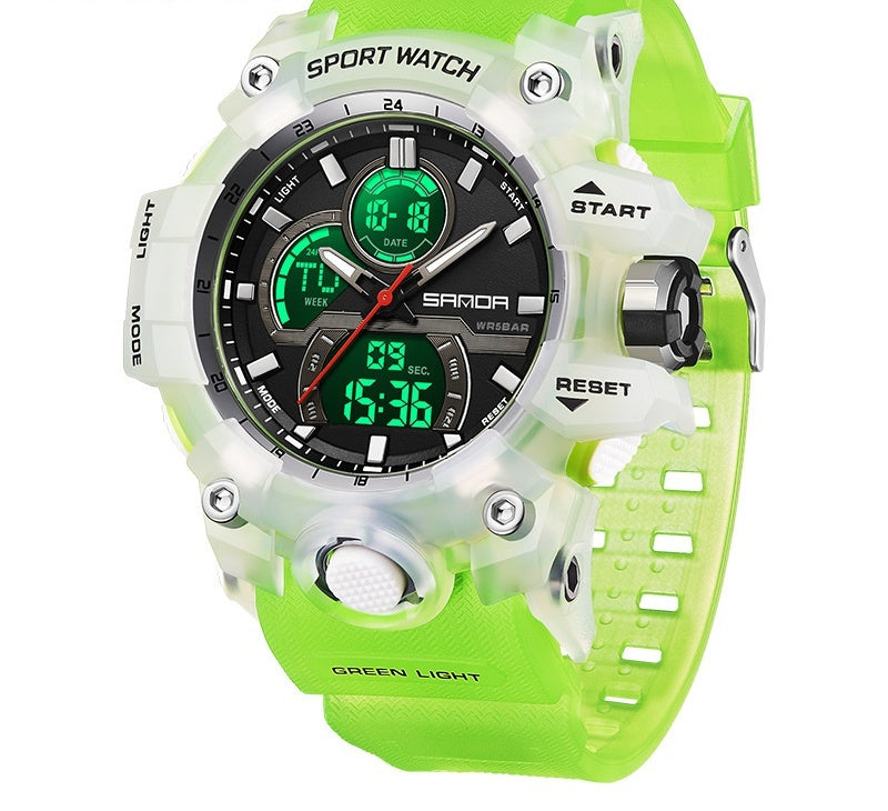 Student Fashion Sports Waterproof Electronic Watch
