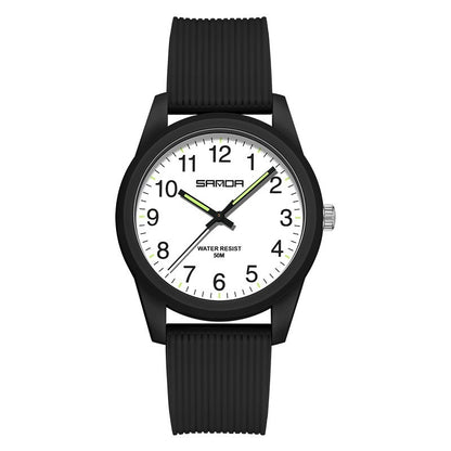 Quartz Waterproof Simple And Versatile Watch