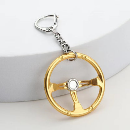 Racing Steering Wheel Key Ring