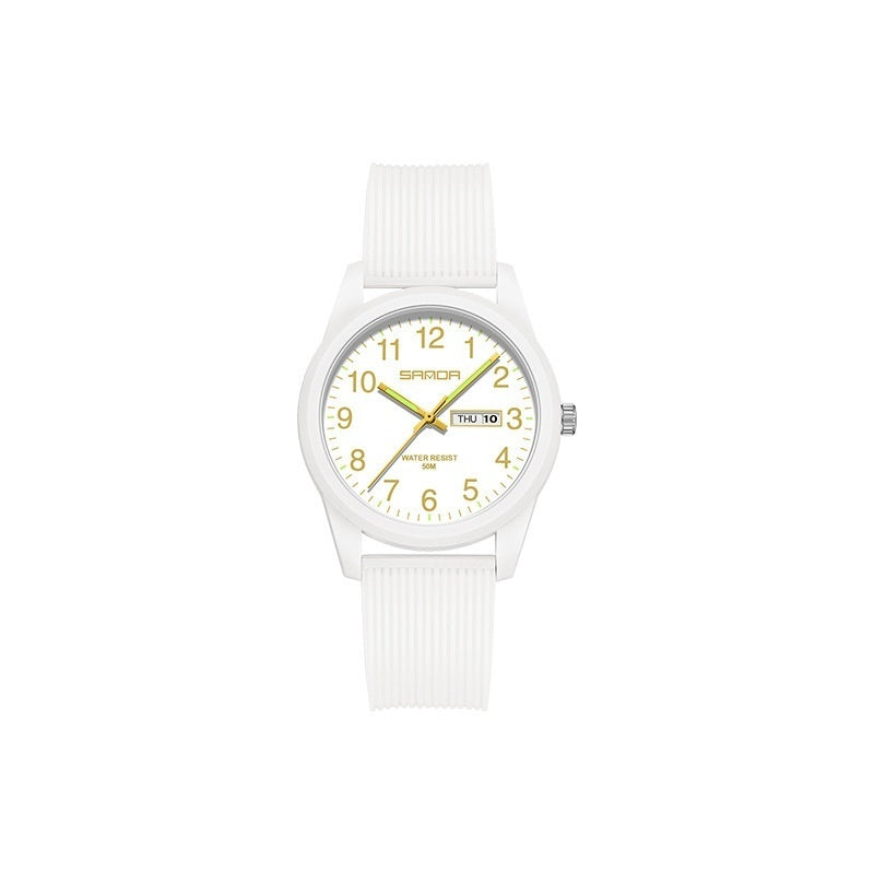 Quartz Waterproof Simple And Versatile Watch