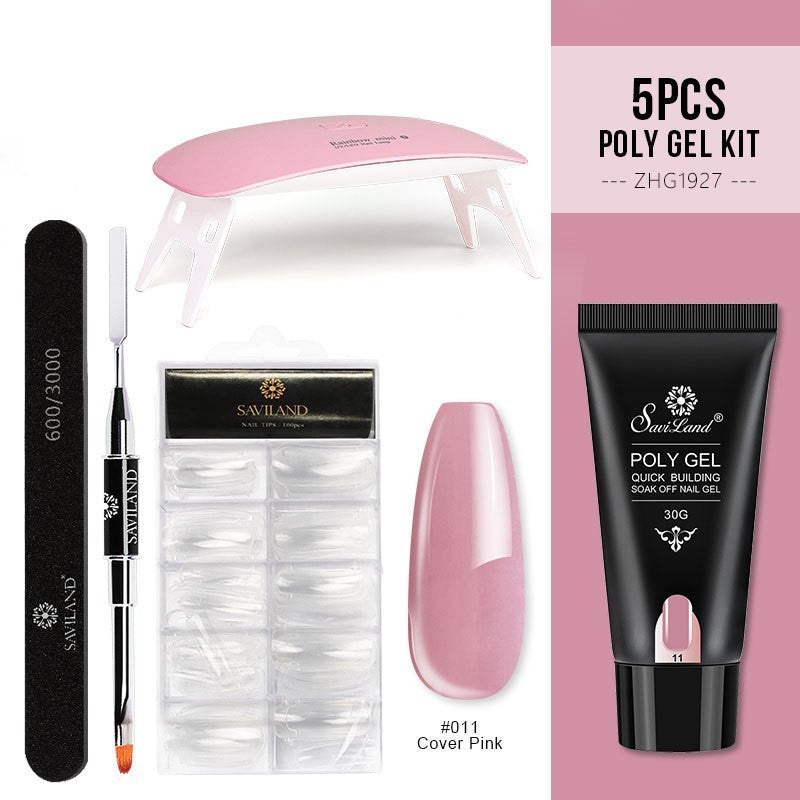 Crystal Gel Nail Set