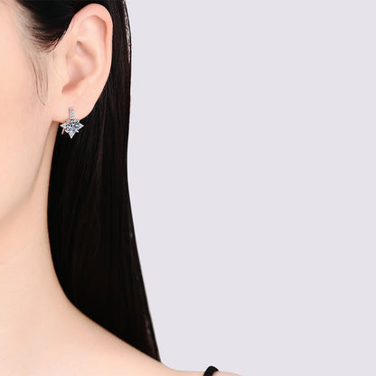 Female Light Luxury Star Earrings